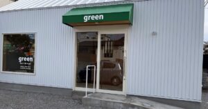静岡県浜松市の美容室green hair design外観、S-COREで建てた店舗